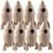 8 Pack: 10.5" Rocket Ship Wood Birdhouse by Make Market®